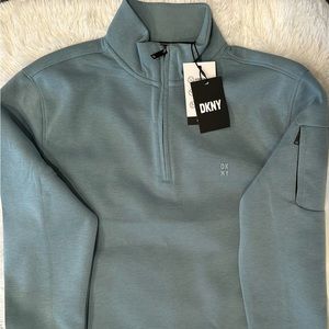 NWT DKNY Men’s Quarter Zip Pullover
